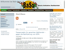 Tablet Screenshot of baso.info